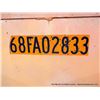 Image 8 : DIRECTIONAL SIGN W/ DIESEL GENERATOR, ORANGE (print sequence:) FA02833