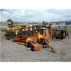LOT: SCRAP METAL-HOIST, ATTENUATORS, LADDERS, STEEL, FRONT END LOADER FORK BAR ATTACHMENT  FA18529-0