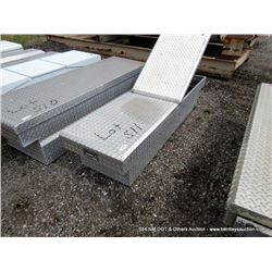 RKI CROSSBED TOOLBOX, DIAMOND PLATE