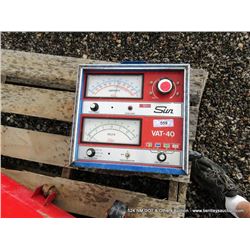 SUN VAT-40 BATTERY SYSTEM ANALYZER (print sequence:) FA06794
