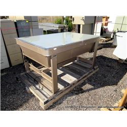 BROWN MFG 1602 PHOTO MECHANICAL BACKLITE TABLE