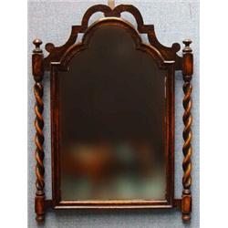 Oak barleytwist mirror…