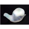 Image 1 : French opalescent glass snail candlestick, 6cm high…