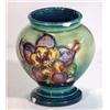 Image 1 : Moorcroft vase decorated with frilled orchids, impressed marks to base, 8cm high…