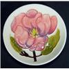 Image 1 : Circular Moorcroft dish, hand painted with ivory magnolia pattern, impressed marks to base, 12cm …
