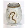 Image 1 : David Leech Studio pottery 'Willow' design vase, impressed marks to base, 16cm high…