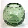 Image 1 : Whitefriars green bubble glass nightlight holder, 8cm high…