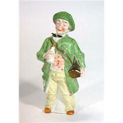 Hand painted porcelain drunken gentleman nodder, 22cm high…