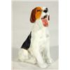 Image 1 : Hand painted Royal Doulton seated Beagle with open mouth, marks to base, 12cm high…