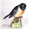 Image 1 : Hand painted Beswick stonechat, marks to base, 9cm high…