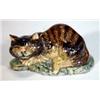 Image 1 : Hand painted Beswick 'Alice' series Cheshire Cat, marks to base, 9cm in length…