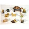 Image 1 : Selection of nine Wade Whimsies and a tortoise with detachable shell…