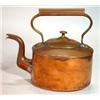 Image 1 : Victorian copper kettle, 25cm high…