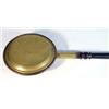 Image 1 : Edwardian ebonised wooden handled and brass warming pan…