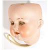 Image 1 : Hand painted Armand Marseille doll's head with open and close eyes and open mouth and teeth, mark…