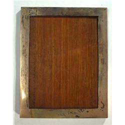 Rectangular silver photo frame, London, 1920, 25cm in length…