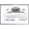 Image 1 : Cord Corp., Stock Certificate Proof.