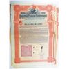 Image 1 : Imperial Chinese Government 5% Hukuang Railways Sinking Fund Gold Loan of 1911. Deutsch-Asiatische B
