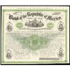 Image 1 : Bond of the Republic of Mexico, $1000, 10% 1865