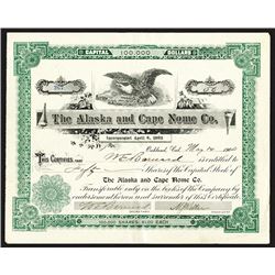 Alaska and Cape Nome Co