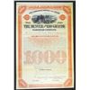 Image 1 : Denver and Rio Grande Railroad Co., 1898 Specimen Bond.