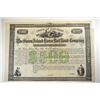 Image 1 : Staten Island Horse Rail Road Co., 1866 Remainder Bond.