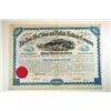 Image 1 : New York, West Shore and Buffalo Railway Co. 1881 Specimen Bond.