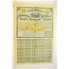 Image 2 : Fredericksburg, Orange and Charlottesville Rail Road Co., 1872 Issued and Uncancelled Gold Coupon Bo