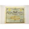 Image 1 : Fredericksburg, Orange and Charlottesville Rail Road Co., 1872 Issued and Uncancelled Gold Coupon Bo
