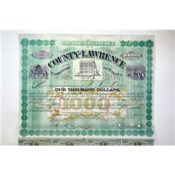 County of Lawrence. 1879.