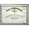 Image 1 : Confederate States Call Certificate. Cr.160, B-355.