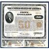 Image 1 : Second Liberty Loan of 1917, $50 Issued Bond.