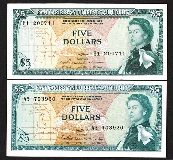 Ec Currence Sign East Caribbean Currency Authority.