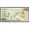 Image 1 : United Kingdom of Libya, 1951 Specimen Banknote.