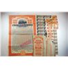 Image 1 : Denver and Rio Grande Western Railroad Co., 1924 Lot of 12 Bonds.