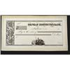 Image 1 : Orphan Institute's Bank, ND, ca. 1820-30's Proof Draft.