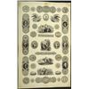 Image 1 : Advertising Vignette Sheet, ND, ca.1820's by Charles Toppan.