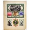 Image 1 : Declaration of Independence Collage made from Proof & issued Banknotes, Engravings & Certificates.