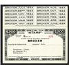 Image 1 : IRS Special Tax Stamp, Broker, 1924.