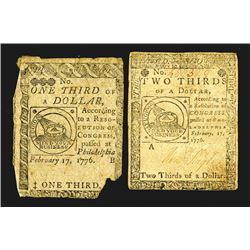 Continental Currency, 2.17.1776.