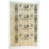 Image 1 : Bank of Augusta with Sheet on Back, uncut.