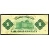 Image 2 : Brunswick & Albany Rail Road Co. 1 Dollar. 1871.