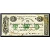 Image 1 : Cherokee Insurance & Banking Co. 2 Dollars. 1862.