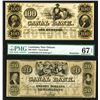 Image 1 : Canal Bank. 20, 100 Dollars. 18xx.
