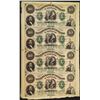 Image 1 : CitizensÕ Bank of Louisiana at Shreveport uncut sheet.