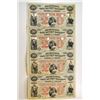 Image 1 : City of New Orleans $20 Premium Bond of 1875 sheet.