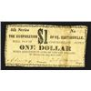 Image 1 : Corporation of St. Martinsville. 1 Dollar. 1862.