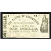 Image 1 : Parish of Assumption. 1 Dollar. 1862.