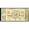 Image 1 : Parish of Rapides. 5 Dollars. 1862.