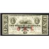 Image 1 : State of Louisiana, $1. 1862.